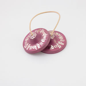 Platillo Tingsha de bronce especial, metal de estilo antiguo de alta calidad con impresión de logotipo personalizado, superficie pulida disponible, precio barato - Product Image 2