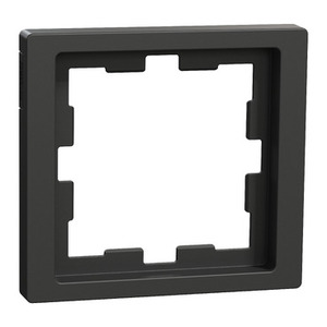 Cornice di copertura per interruttore a parete SCHNEIDER ELECTRIC Merten D-Life 1-Gang Antracite MTN4010-6534 - Product Image 1