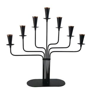 Décor de table de mariage à la maison attrayant fait à la main en métal t-light bougeoir pour les décorations de fête de luxe de noël - Product Image 6