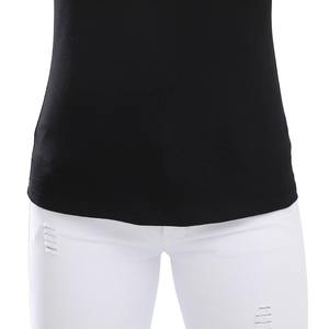 Camisetas de Verano Vintage para Mujer al por Mayor, Ecológicas, con Impresión de Logotipo Personalizado, 100% Algodón - Product Image 4