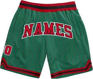 100% short de basket-ball personnalisable pour hommes 100% Polyester léger Quickdry respirant taille élastique dégradé couleurs personnalisées - Product Image 5