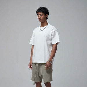 T-shirt décontracté pour homme, coupe oversize, style streetwear, délavé à l'acide, effet vintage - Product Image 6