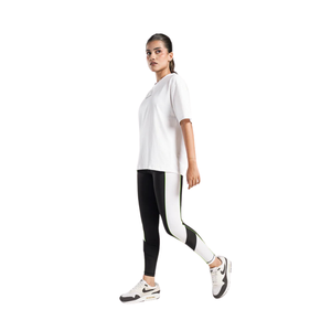 Pantalones de Yoga de compresión sólidos de realce de cintura alta para mujer, tela de malla transpirable con logotipo personalizado, mallas de compresión por sublimación - Product Image 3