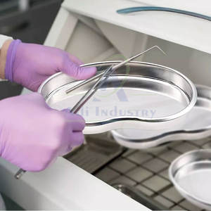 Plateaux rénaliens manuels en acier inoxydable de dernière génération avec logo personnalisé et usage chirurgical professionnel - Product Image 4