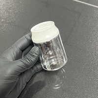 Vente directe d'usine, pots en plastique transparent de qualité alimentaire de 100 ml, 3,5 g, en forme de canette de soda, idéaux pour les cadeaux de fête et l'emballage de bonbons
