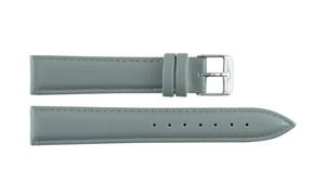 Bracelet de montre intelligente professionnel unisexe 669 gris clair en cuir véritable de luxe, respirant, avec boucle en acier inoxydable, souple et durable - Product Image 3