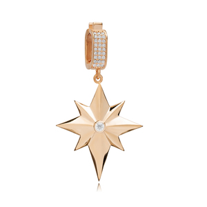 จี้รูปดาวดีไซน์ CZ สำหรับกำไลข้อมือ เครื่องประดับชั้นดี ขายส่ง เครื่องประดับทำมือ - Product Image 5