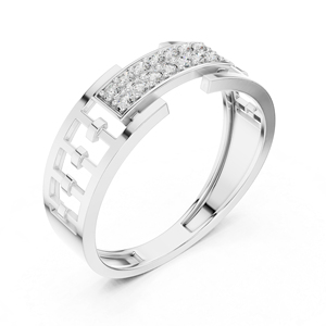 Anillo de Boda de Oro Rosa de 14K con Diamante Cultivado en Laboratorio, Redondo, para Mujer, 0.17 Ct, Certificado IGI, Estilo Vintage |   Diamante Cultivado Nuevo - Product Image 6