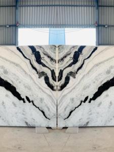Thiết kế hiện đại gấu trúc trắng gạch đá cẩm thạch slab Khối Nhà bếp phòng tắm bên ngoài đánh bóng mài dũa sandblasted <span class=keywords><strong>Antique</strong></span> bề mặt tự nhiên - Product Image 6