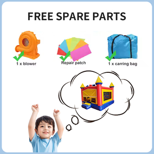 Castillo inflable hinchable pequeño comercial de alta calidad, casa de salto de rebote, gorila profesional para niños - Product Image 5