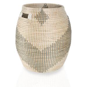 Cesta de algas marinas tejida a mano, organizadores de materiales sostenibles, cestas organizadoras de hierbas marinas de venta superior - Product Image 2