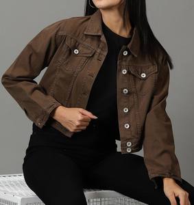 Chaqueta de moda transpirable para primavera y otoño, prendas de vestir exteriores diarias, chaquetas recortadas con botones a presión, la mejor chaqueta informal 2025 - Product Image 2