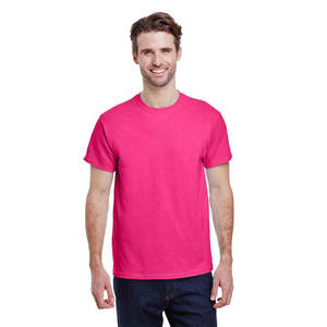 T-shirt d'été léger 100% coton pour homme en grandes et grandes tailles régulières - Product Image 1
