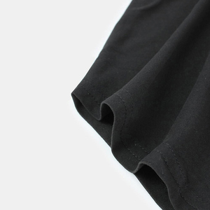 Camiseta Casual de Manga Corta para Hombre, Cuello Redondo, Color Verde Sólido, Corte Regular, 100% Poliéster Tejido, Teñido Liso, Estampado Frontal, Ecológica - Product Image 5