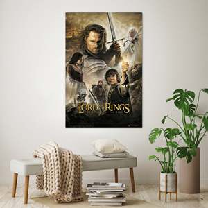 Póster en Lienzo del Señor de los Anillos, Regreso del Rey, Arte de Pared - Product Image 1