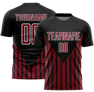 Maillot de football personnalisé pour hommes, polyester de haute qualité, sublimation, manches courtes avec nom du joueur, vente en gros, professionnel - Product Image 5