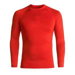 MMA Rash Guard concevez votre propre chemise de compression d'impression numérique imprimée sur mesure pour hommes OEM mélange de polyester et spandex à manches longues - Product Image 6