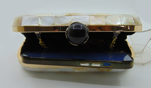 2023New Elegant Pearl Acrylic <b>Clutch</b> HandBags Women Bag <b>Wedding</b> Wallets Party - Product Image 3