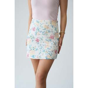 Jupe à motifs blancs et bleus - Product Image 3
