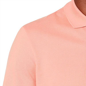 เสื้อโปโลสำหรับผู้ชายเสื้อโปโลแขนยาวระบายอากาศสีพื้นสำหรับผู้ชาย - Product Image 4