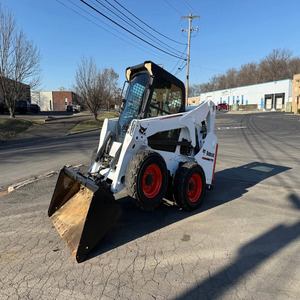 Cargadora de ruedas Bobcat S650 usada, 74HP, diésel, elevación vertical, equipo de construcción con dirección hidráulica, en venta - Product Image 1