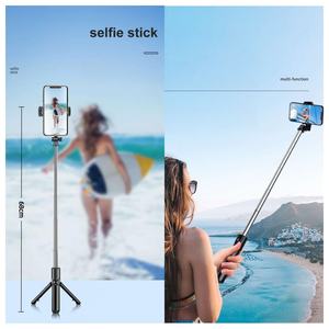 Mini palo de selfie retráctil portátil con control remoto para teléfonos celulares - Product Image 3