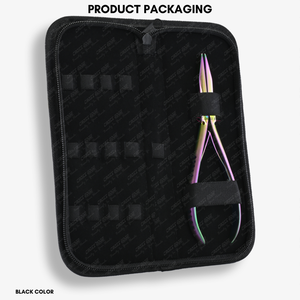 Custom Logo hair extension tools <b>Tape</b> pressing plier Easy-to-clean flat <b>tape</b> in pliers Smooth pressing surface resealing pliers - Product Image 2