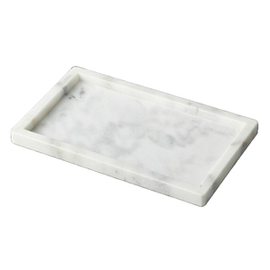 Plateau décoratif en miroir sur mesure de qualité supérieure, en métal durable, multifonctionnel, organisateur de bijoux, plateau de service - Product Image 6