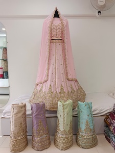 ชุดเลเฮนกาโชลีเจ้าสาวสุดหรู |   ชุดเลเฮนกาปักลายสำหรับงานแต่งงาน |   ชุดแต่งงานแบบดั้งเดิมของอินเดีย |   ชุดเลเฮนกาเจ้าสาวที่ไม่เหมือนใคร - Product Image 2