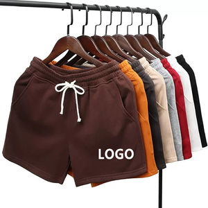 Service OEM, shorts de survêtement personnalisés en molleton épais 100% coton, imperméables, respirants, avec cordon de serrage, taille plus pour hommes - Product Image 2