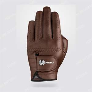 Gants de golf en cuir PU haute qualité, design personnalisé, respirants, antidérapants, fabriqués en cuir Cabretta, prix d'usine, disponibles OEM, pour le sport - Product Image 1