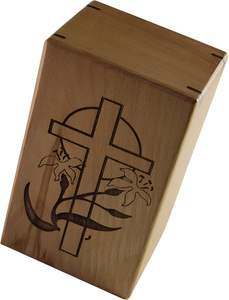 Cremation Urn for Human <b>Ashes</b> Adult Large Wooden Keepsake for <b>Ashes</b> Funeral Urn for Wood Box Pet for <b>Dogs</b> & Cat - Product Image 4