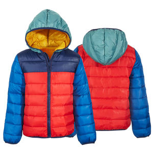 Chaquetas acolchadas multicolores para hombre, chaqueta acolchada con cremallera a la moda, chaqueta de invierno para hombre con relleno de algodón - Product Image 3