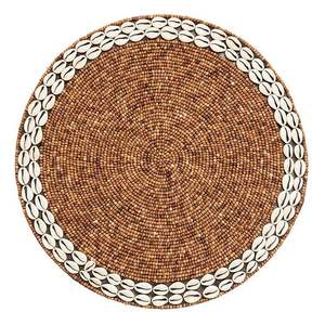 Napperon fleur en rotin tissé à la main ménage cuisine isolation chaude tapis de Table hôtel Western Restaurant tapis décoratif antidérapant - Product Image 4