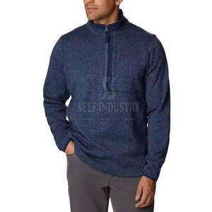 Nouveau design Meilleur sweat à demi-zip quantité minimale de commande bas Sweat-shirt à demi-fermeture éclair au prix de gros Fabriqué au Pakistan - Product Image 5