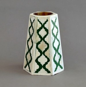Porte-encens en bois pour vadrouille, brûleur d'encens en bois incrusté d'os, disponible pour le Ramadan et l'Aïd, cadeaux spéciaux pour vadrouille Mubkhar - Product Image 3