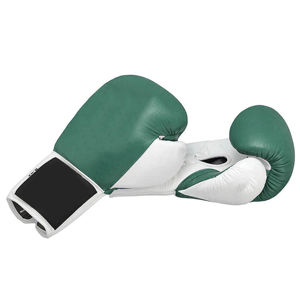 Gants de boxe en cuir PU respirant, gants d'entraînement en plein air avec absorption des chocs, confort et fermeture à enfiler - Product Image 2