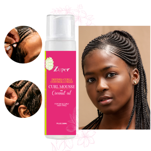 <span class=keywords><strong>Mousse</strong></span> <span class=keywords><strong>mousse</strong></span> curl la plus vendue <span class=keywords><strong>pour</strong></span> tresses contrôle des frisottis noix de coco et hibiscus - Product Image 5