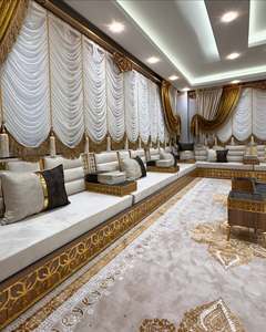 Asientos Orientales para el Suelo, Sofá Étnico, Sofá Árabe Majlis, Sofá Estilo Otomano, Conjunto Árabe Jalsa, Asientos Orientales de Lujo para el Suelo - Product Image 2