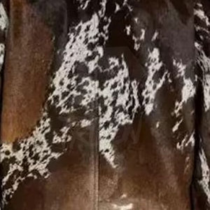 Chaquetas de cuero de piel de vaca hechas a mano colección de invierno 2025 con logotipo frontal chaquetas de cuero con pelo de Pakistán a la venta - Product Image 6