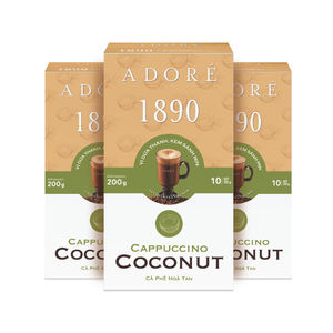 Series Mixed Multi-flavor 4 Styles 100% Vietnamese Original Instant Coffee Mix with <b>Non</b> <b>Dairy</b> <b>Creamer</b> 4in1 - Product Image 3