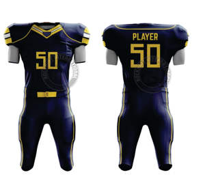 Ensemble de maillot et de pantalon de football américain pour hommes, vêtements de sport durables pour l'entraînement d'équipe, les matchs et les performances - Product Image 5