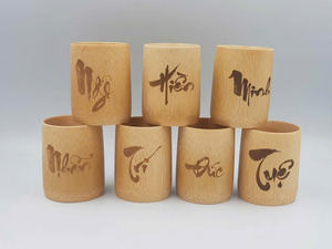 Taza Minimalista de Bambú Producida con Fibra Natural Renovable para Uso Diario, Origen Vietnam - Product Image 3