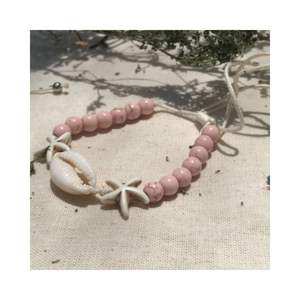 Bracelet en coquillages naturels, matériau organique, finition polie, toucher réel, thème musical, cadeau pour mariage et décoration de la maison - Product Image 5