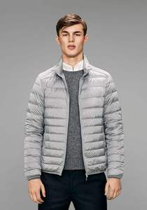 Chaqueta de Invierno para Hombre, Personalizada, de Lona, con Cuello Alto, Acolchada, de Alta Calidad, con Cierre, Manga Larga, Moda 2026 - Product Image 6