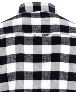 Camisas de Franela para Hombre 100% Algodón al por Mayor, Chaqueta a Cuadros con Botones Personalizada, Bolsillos, Manga Larga Informal, Chaqueta de Forro Polar Teñida con Hilo - Product Image 5