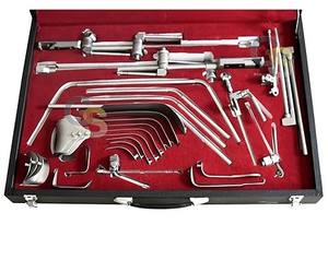 Orthope de qualité allemande en acier inoxydable Thompson Retractor Set Manual Wood Complete System - Product Image 6