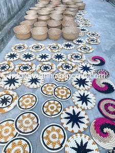 Factory Price SEAGRASS <b>WALL</b> <b>DECOR</b> Handwoven Eco Friendly Decorative <b>Wall</b> Hanging Made in Vietnam for Export - Product Image 3