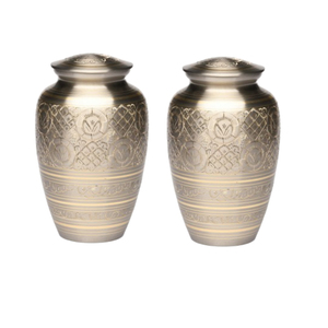 Wholesale Custom Metal Cremation Urn Artisan Crafted Personalized Tribute for Adult <b>Ashes</b> Funeral Supplies - Product Image 4