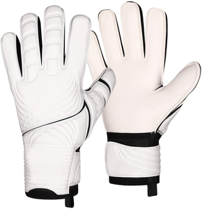 Nuevo Modelo YING ENTERPRISES Guantes de Portero de Fútbol al por Mayor, Guantes de Portero de Cuero Resistentes al Desgaste con Protección para Dedos y Pulgar - Product Image 1